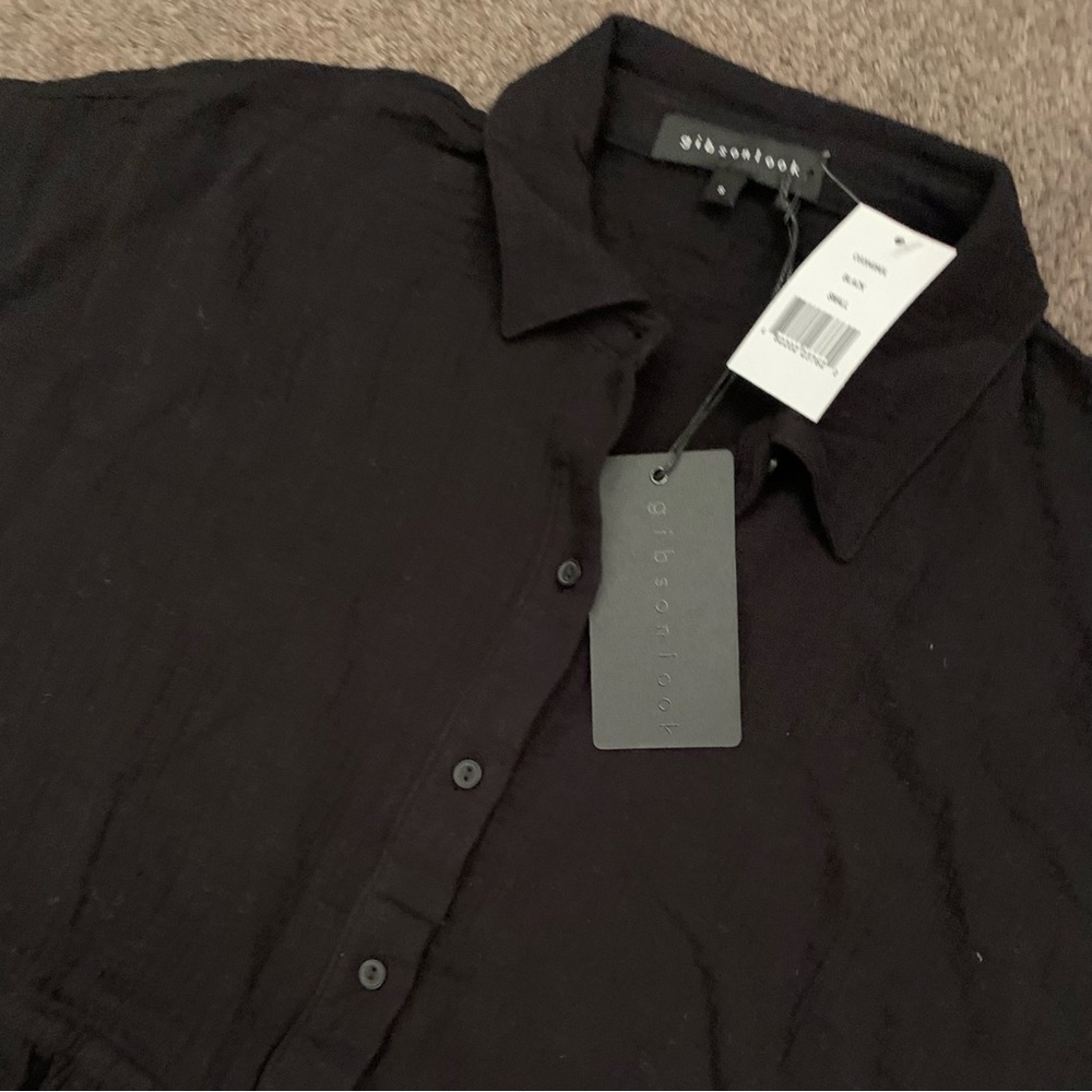 Gibsonlook Black Tassel-Accent Lakeside Cover-Up (S) - NWT - Picture 5 of 7